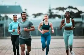 Achieving the Perfect Tone: How Often Should You Exercise for Results? 3 image of man and 3 women doing cardio exercise Ashtead to help tone and remove fat from the body.